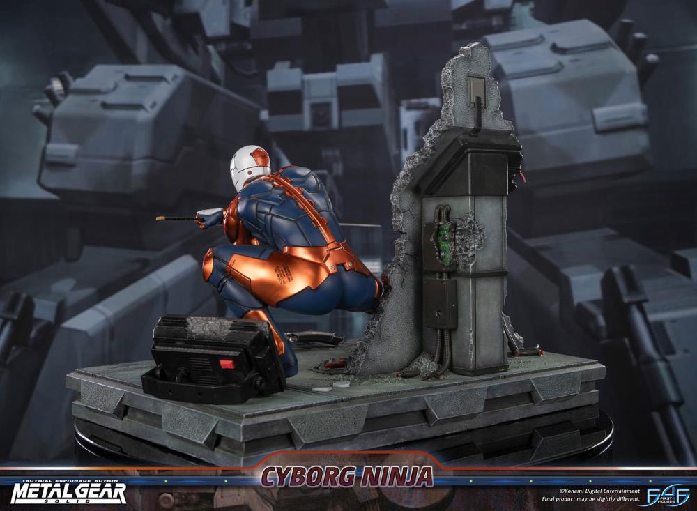 Metal Gear Solid Cyborg Ninja (Gray Fox) Limited Edition Statue
