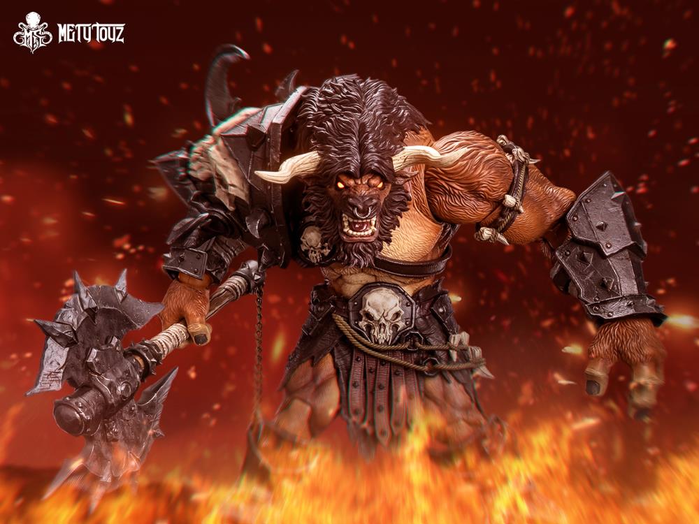 Adventurer's World Minotaur Gladiator Mokhar Ragehorn 1/10 Scale Action Figure Gallery Image 12
