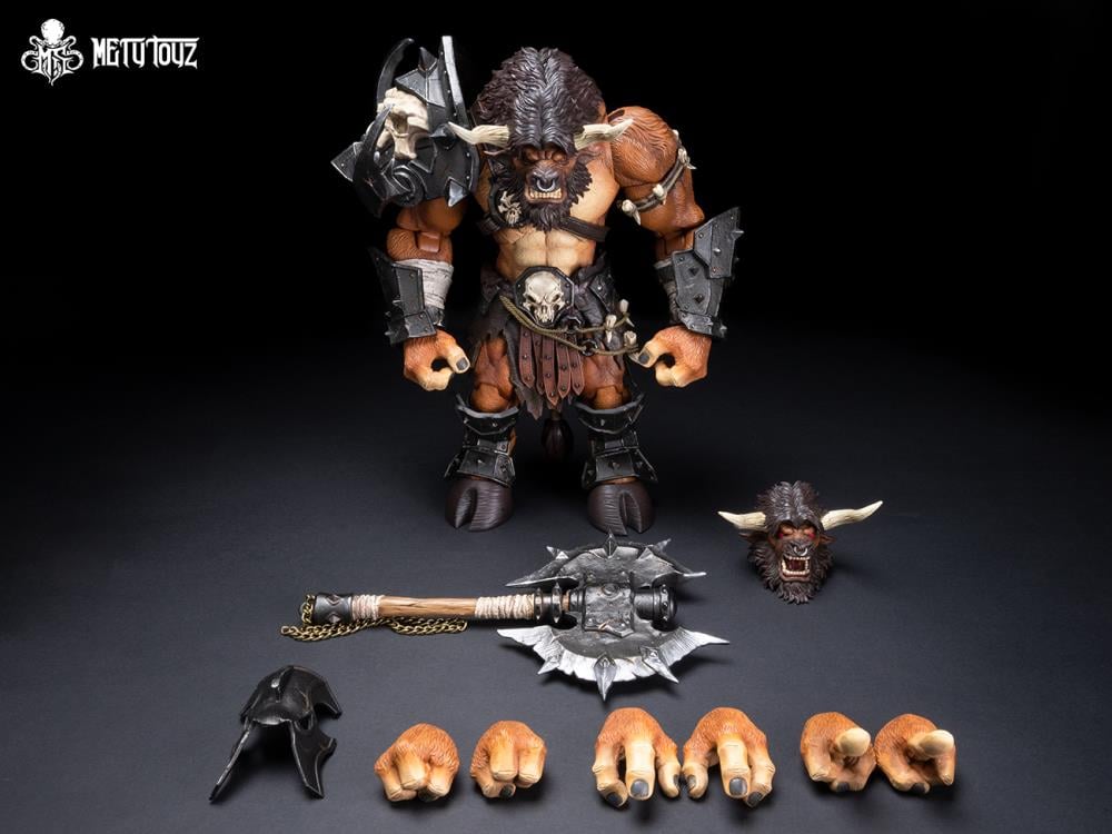 Adventurer's World Minotaur Gladiator Mokhar Ragehorn 1/10 Scale Action Figure Gallery Image 14