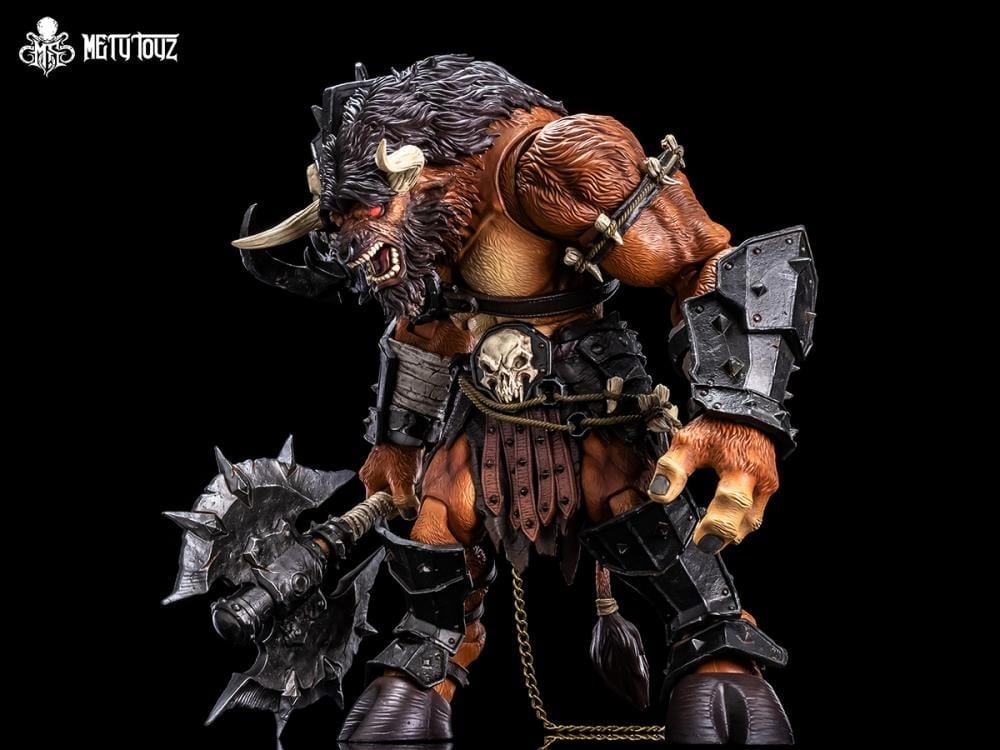 Adventurer's World Minotaur Gladiator Mokhar Ragehorn 1/10 Scale Action Figure Gallery Image 8
