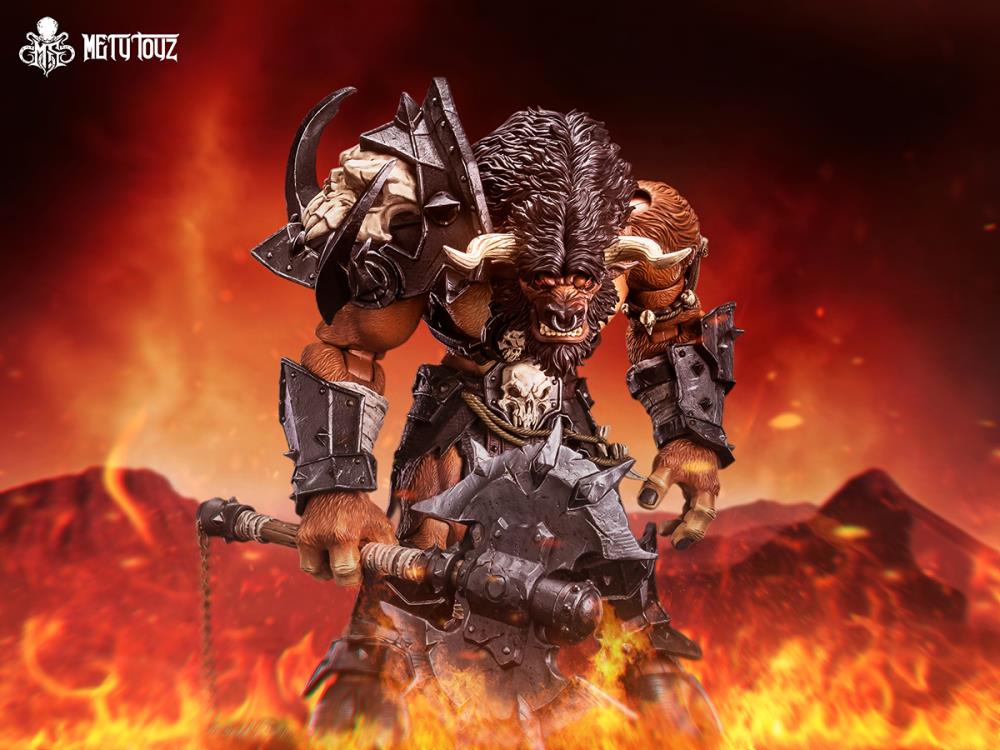 Adventurer's World Minotaur Gladiator Mokhar Ragehorn 1/10 Scale Action Figure Gallery Image 13