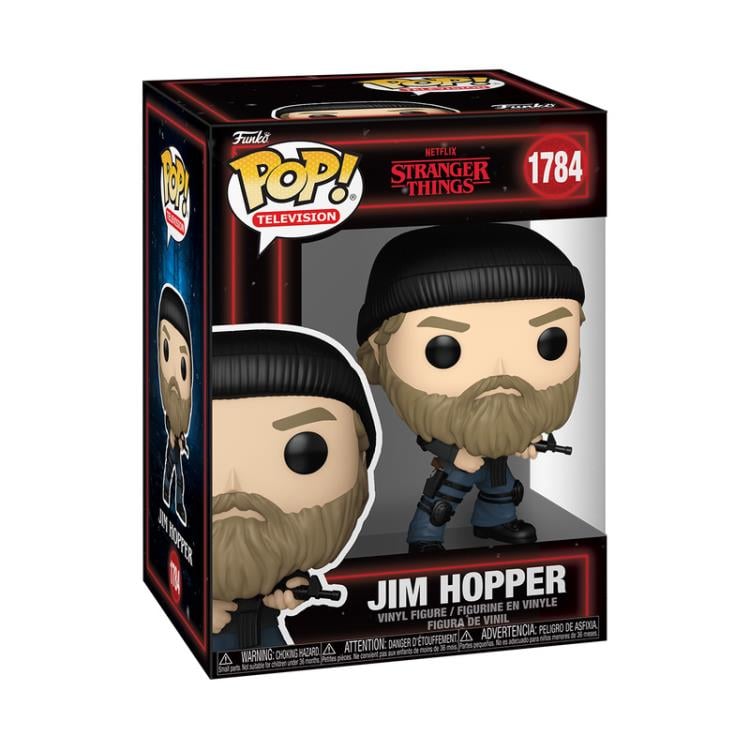 Stranger Things Pop! Television #1784 Jim Hopper (Season 5) Gallery Image 4