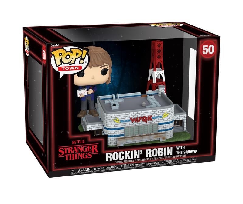 Stranger Things Pop! Town #50 Rockin' Robin with The Squawk