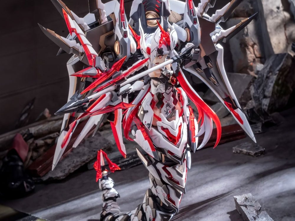 紫微星・白 POLARIS STAR WHITE 1/12 プラモデル Polaris Star White 1/12 Scale Model Kit