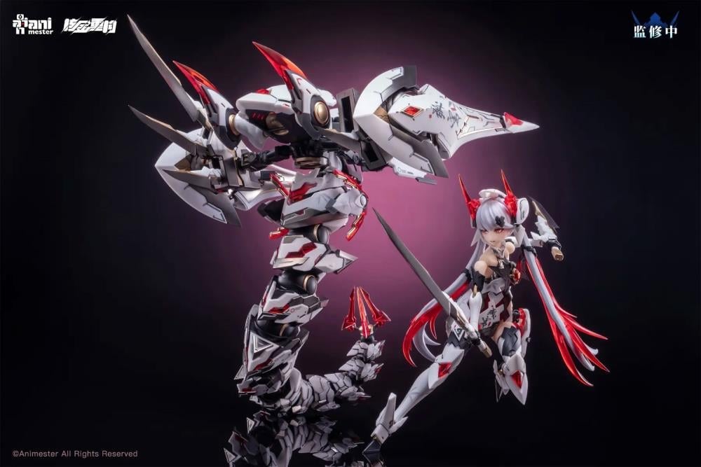 紫微星・白 POLARIS STAR WHITE 1/12 プラモデル Polaris Star White 1/12 Scale Model Kit