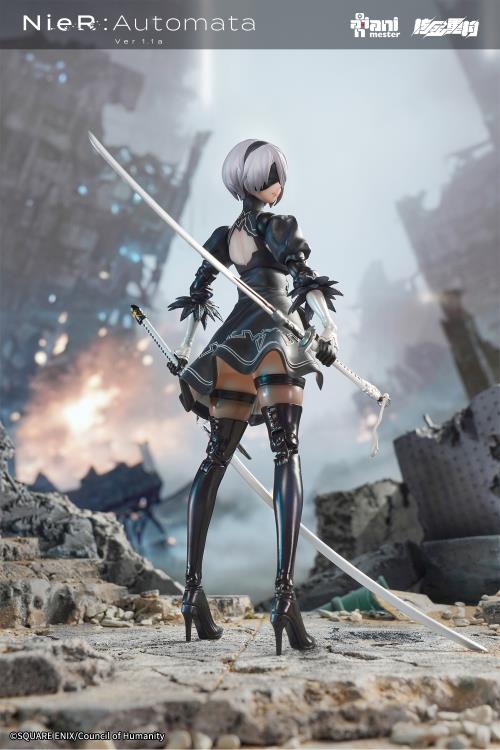 NieR: Automata Ver1.1a 2B (YoRHa No.2 Type B) 1/9 Scale Action Figure