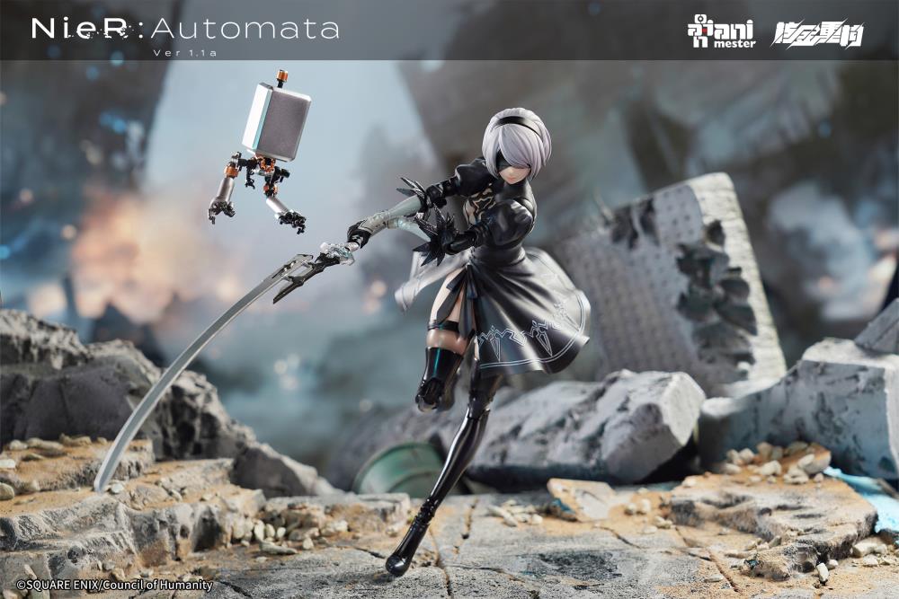 NieR: Automata Ver1.1a 2B (YoRHa No.2 Type B) 1/9 Scale Action Figure