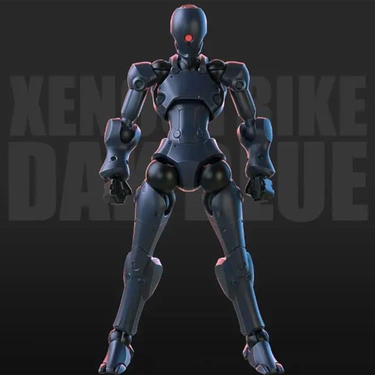 3 Min Project Xenostrike (Blue Ver.) 1/18 Scale Model Kit Gallery Image 3