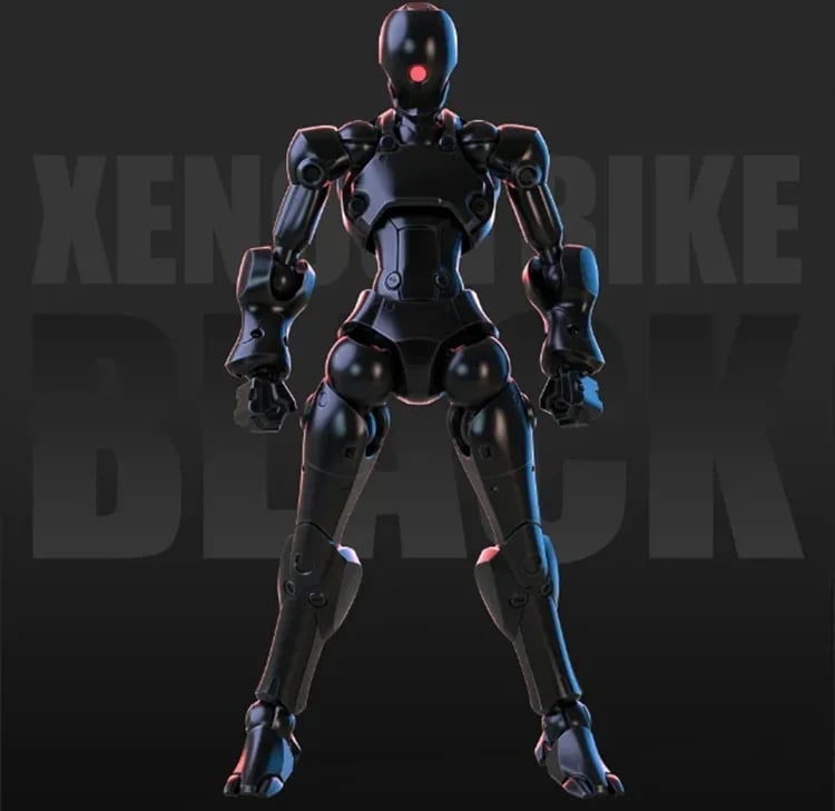 3 Min Project Xenostrike (Black Ver.) 1/18 Scale Model Kit Gallery Image 3