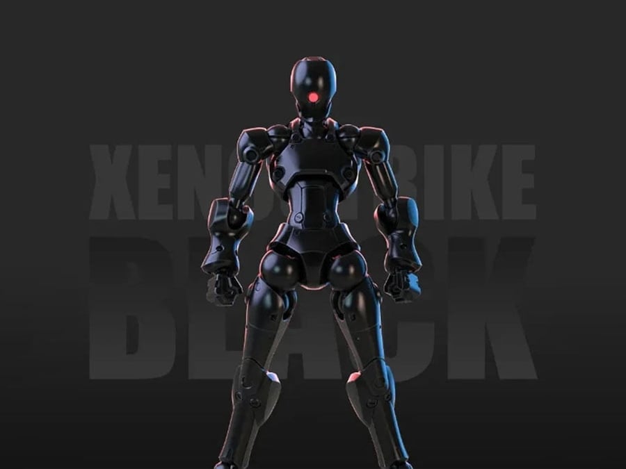 3 Min Project Xenostrike (Black Ver.) 1/18 Scale Model Kit Gallery Image 1
