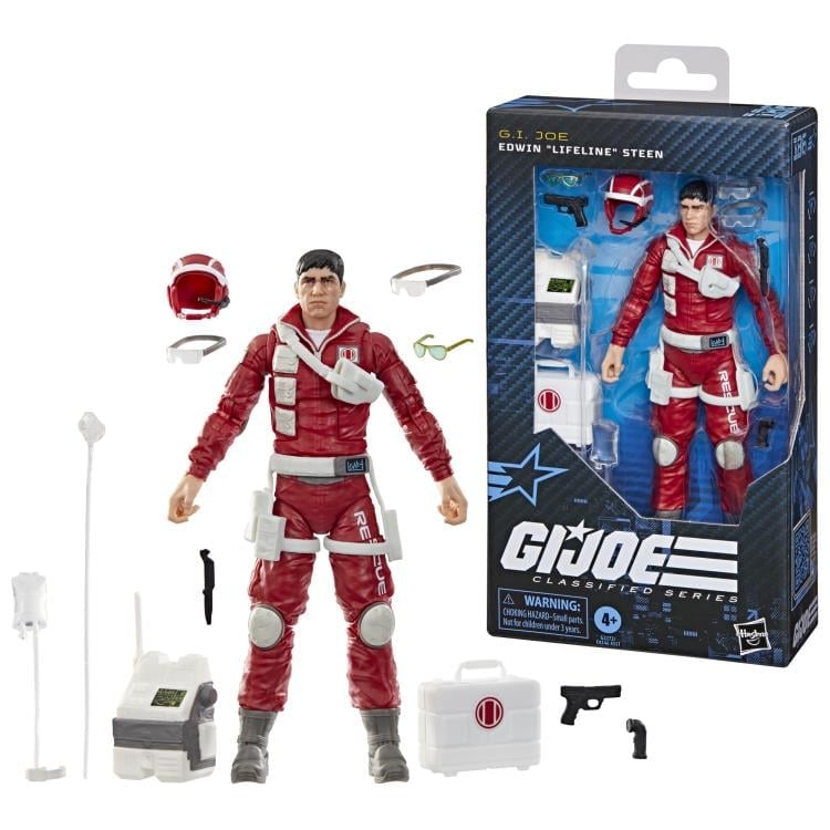 G.I. Joe Classified Series #186 Edwin "Lifeline" Steen Action Figure Gallery Image 11