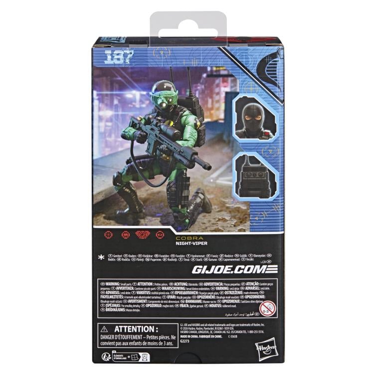 G.I. Joe Classified Series #187 Night-Viper Action Figure Gallery Image 14