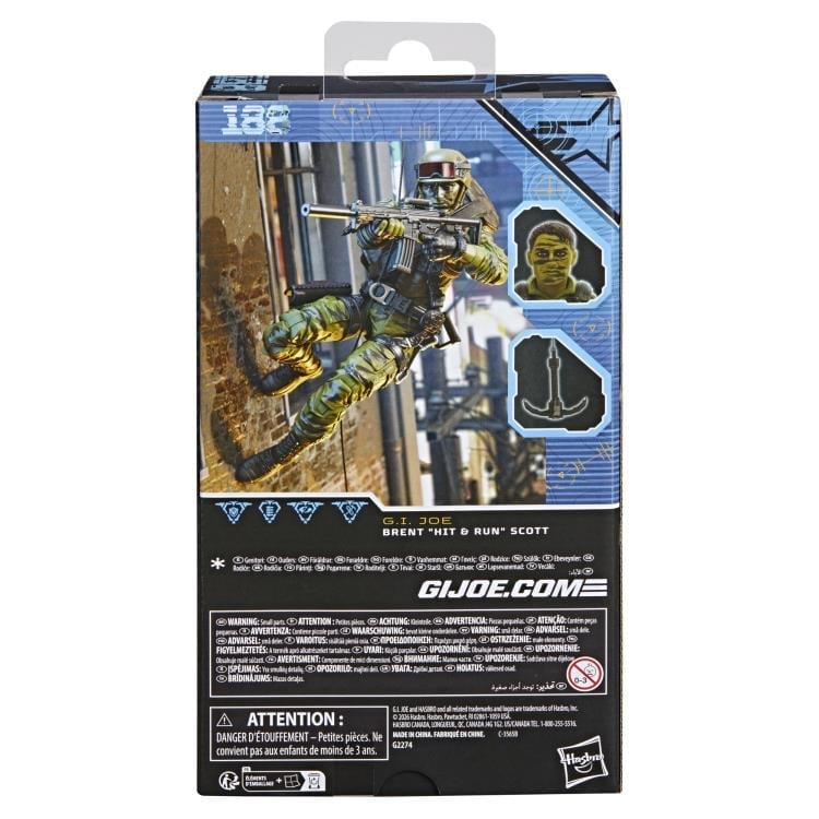 G.I. Joe Classified Series #188 Brent "Hit & Run" Scott Action Figure Gallery Image 11