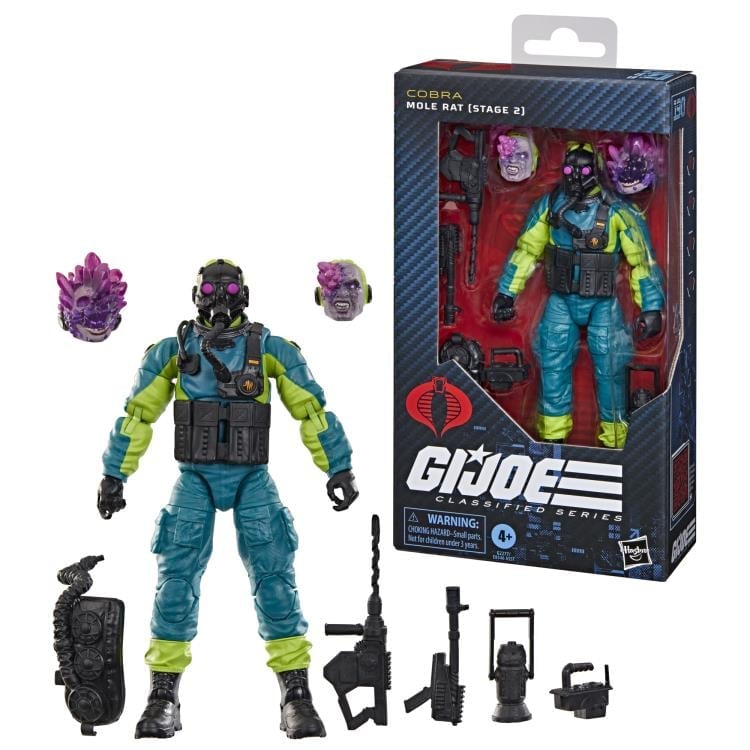 G.I. Joe Classified Series #190 Cobra Mole Rat (Stage 2) Action Figure Gallery Image 12