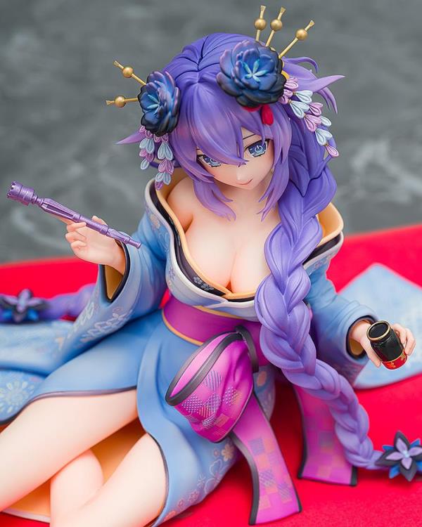Hyperdimension Neptunia x Senran Kagura: Ninja Wars KD Colle Purple Heart (Kimono Ver.) 1/7 Scale Figure Gallery Image 8
