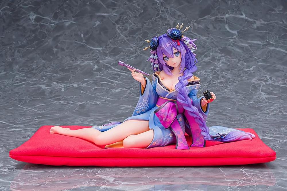 Hyperdimension Neptunia x Senran Kagura: Ninja Wars KD Colle Purple Heart (Kimono Ver.) 1/7 Scale Figure Gallery Image 3