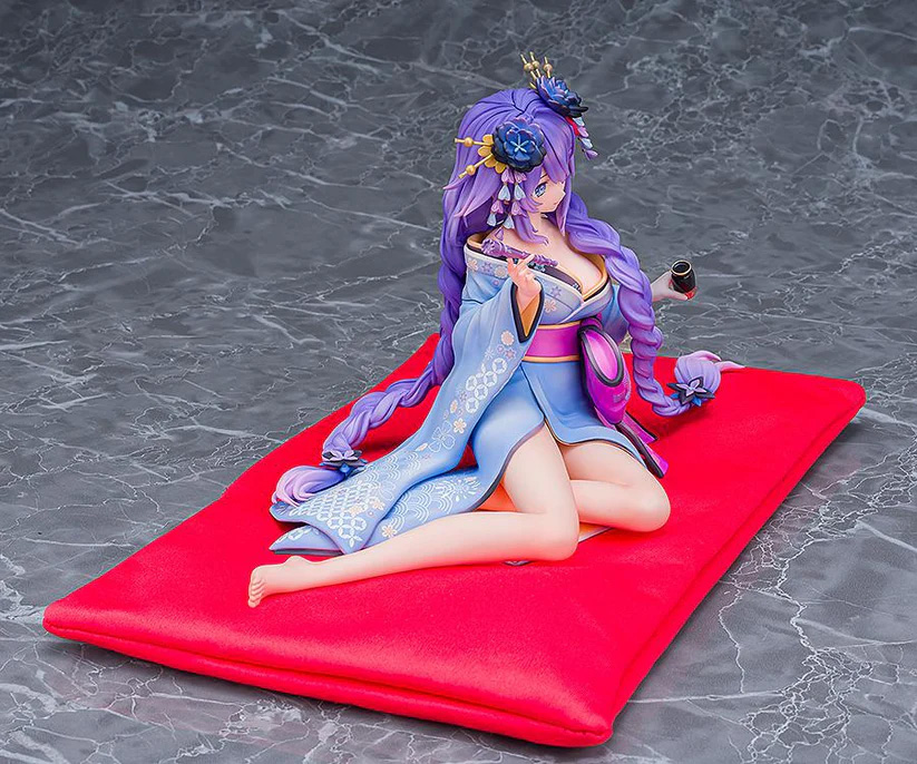 Hyperdimension Neptunia x Senran Kagura: Ninja Wars KD Colle Purple Heart (Kimono Ver.) 1/7 Scale Figure Gallery Image 4