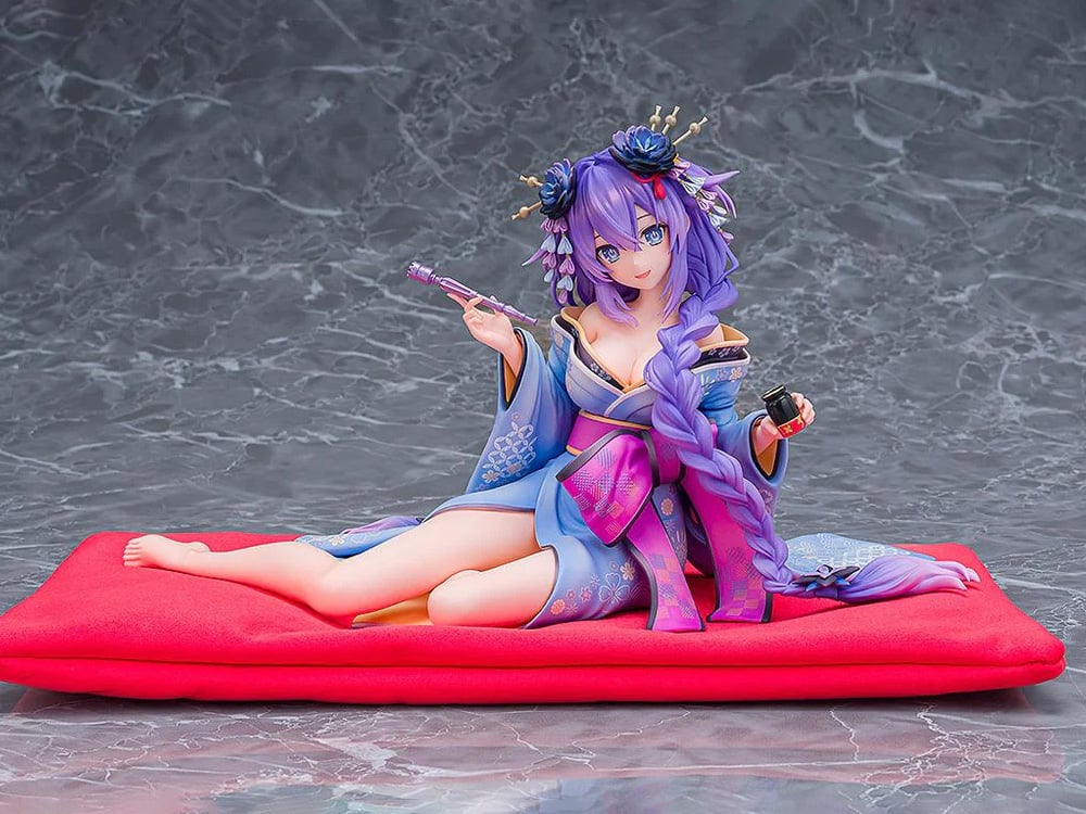 Hyperdimension Neptunia x Senran Kagura: Ninja Wars KD Colle Purple Heart (Kimono Ver.) 1/7 Scale Figure Gallery Image 1