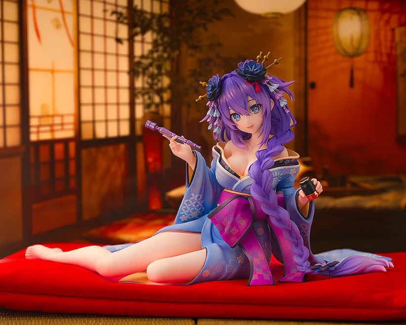 Hyperdimension Neptunia x Senran Kagura: Ninja Wars KD Colle Purple Heart (Kimono Ver.) 1/7 Scale Figure Gallery Image 11