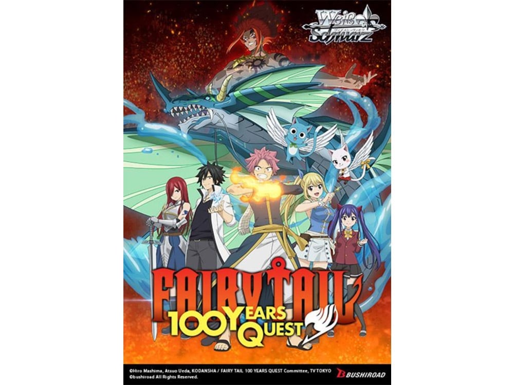 Weiss Schwarz Fairy Tail: 100 Years Quest Box of 12 Booster Packs