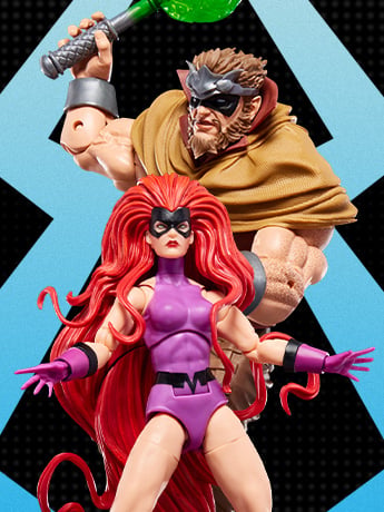 Inhumans Marvel Legends Medusa and Gorgon Action Figure Two-Pack Gallery Image 2