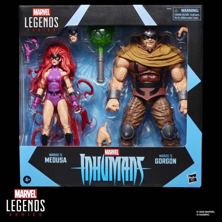 Inhumans Marvel Legends Medusa and Gorgon Action Figure Two-Pack Gallery Image 16