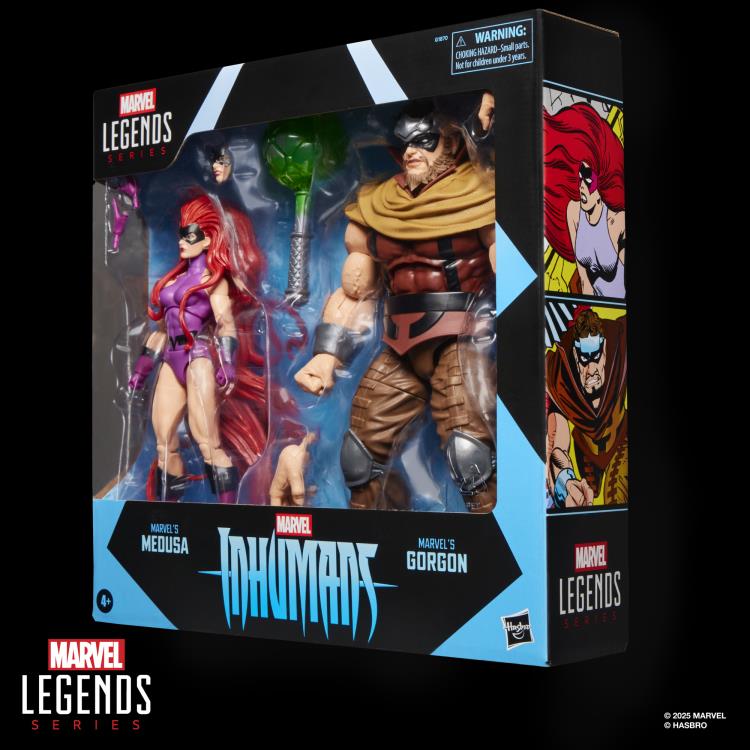 Inhumans Marvel Legends Medusa and Gorgon Action Figure Two-Pack Gallery Image 17