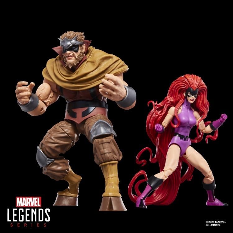 Inhumans Marvel Legends Medusa and Gorgon Action Figure Two-Pack Gallery Image 4