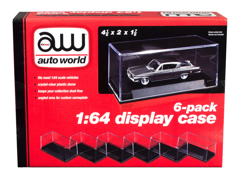 1/64 Scale Display Case 6-Pack