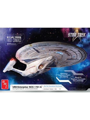 Star Trek: First Contact U.S.S. Enterprise NCC-1701-E (Translucent