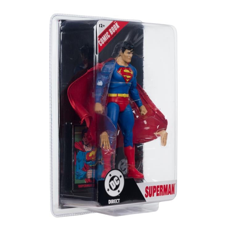Zero Hour: Crisis in Time DC Page Punchers Superman 7" Action Figure with Comic Gallery Image 12