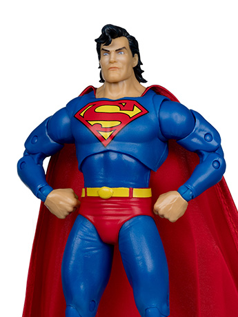 Zero Hour: Crisis in Time DC Page Punchers Superman 7" Action Figure with Comic Gallery Image 2