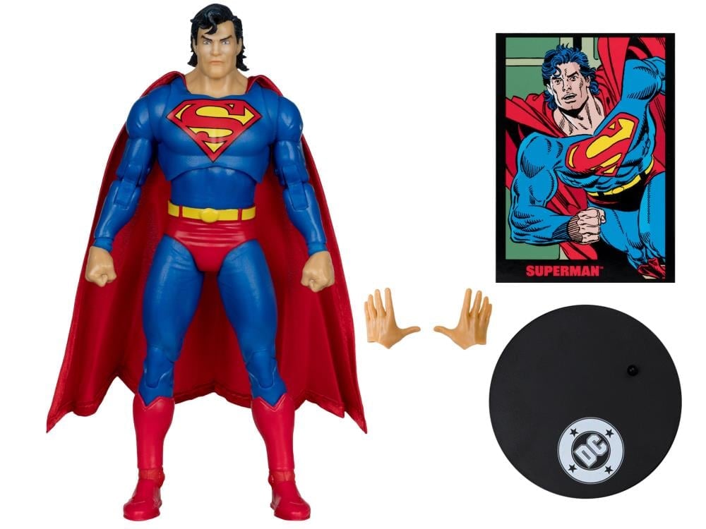 Zero Hour: Crisis in Time DC Page Punchers Superman 7" Action Figure with Comic Gallery Image 9