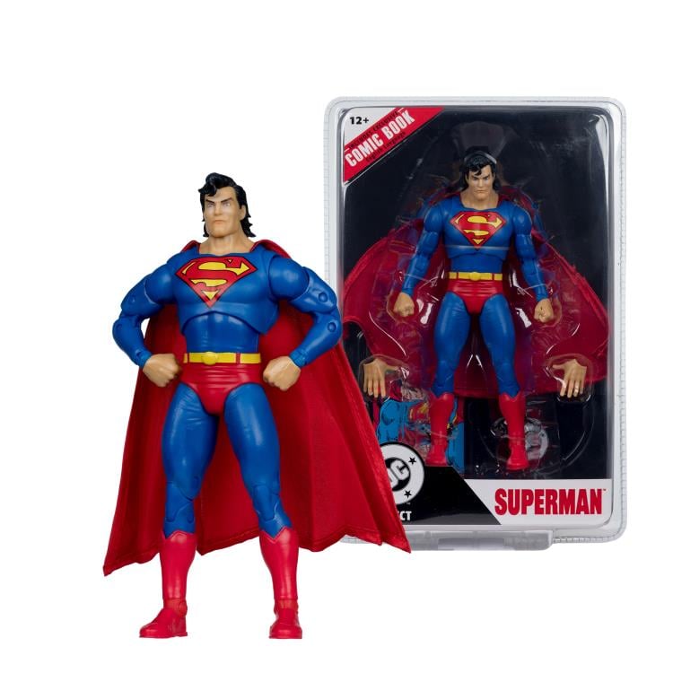 Zero Hour: Crisis in Time DC Page Punchers Superman 7" Action Figure with Comic Gallery Image 10