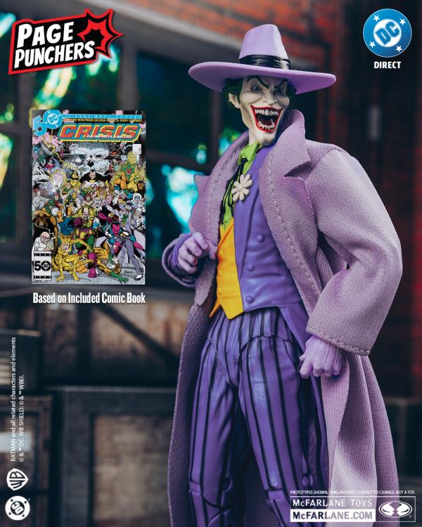 Crisis on Infinite Earths DC Page Punchers The Joker 7