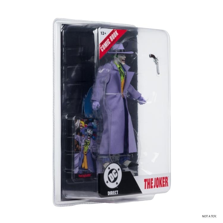 Crisis on Infinite Earths DC Page Punchers The Joker 7" Action Figure with Comic Gallery Image 12