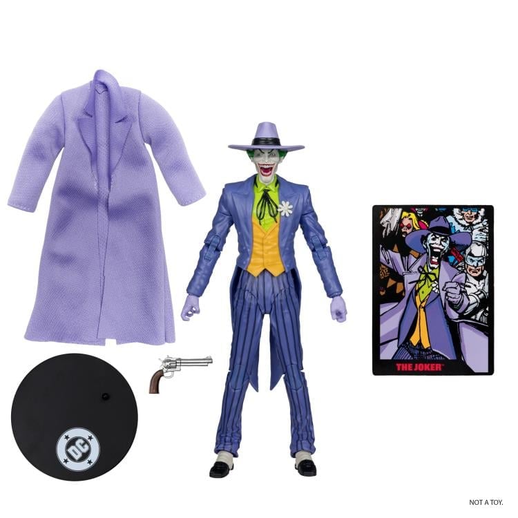 Crisis on Infinite Earths DC Page Punchers The Joker 7" Action Figure with Comic Gallery Image 9