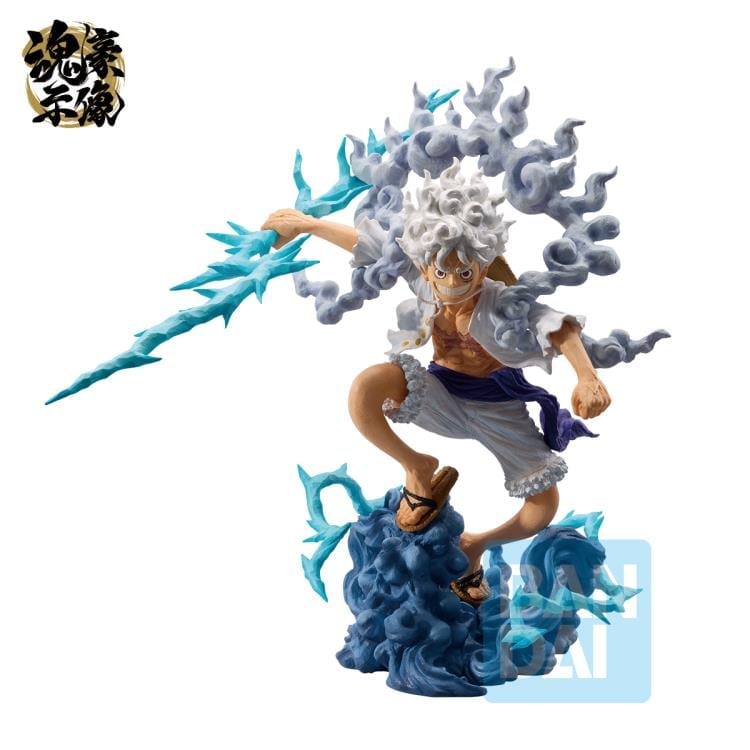 One Piece Soul Gorgeous Statue Ichibansho Monkey D. Luffy Gear 5 (EX Devils Vol. 3) Figure Gallery Image 3