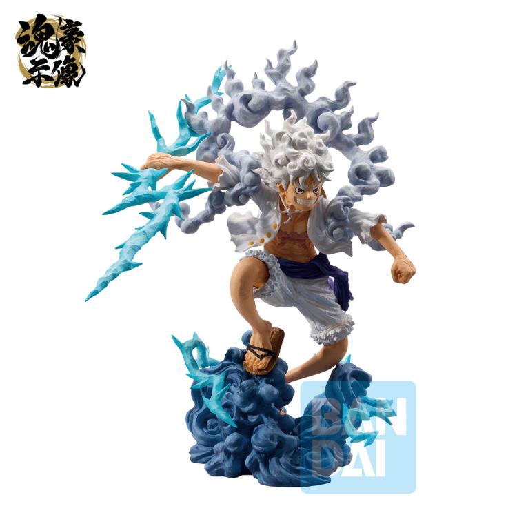 One Piece Soul Gorgeous Statue Ichibansho Monkey D. Luffy Gear 5 (EX Devils Vol. 3) Figure Gallery Image 4