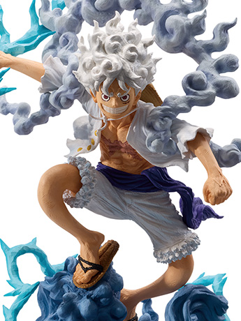 One Piece Soul Gorgeous Statue Ichibansho Monkey D. Luffy Gear 5 (EX Devils Vol. 3) Figure Gallery Image 2