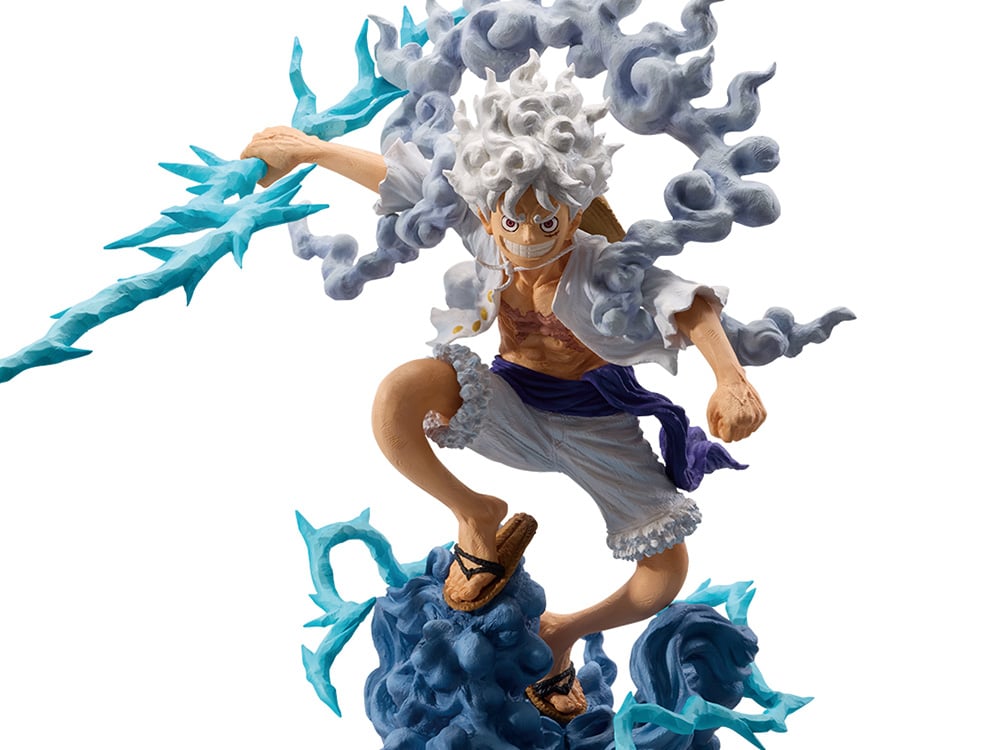 One Piece Soul Gorgeous Statue Ichibansho Monkey D. Luffy Gear 5 (EX Devils Vol. 3) Figure Gallery Image 1