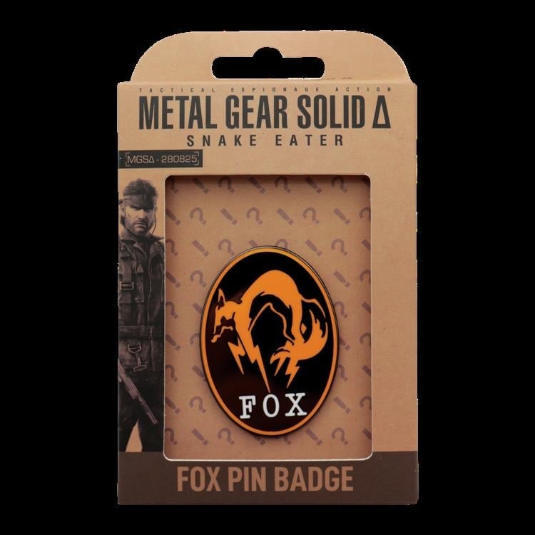 Metal Gear Solid Delta: Snake Eater FOX Limited Edition Pin Badge