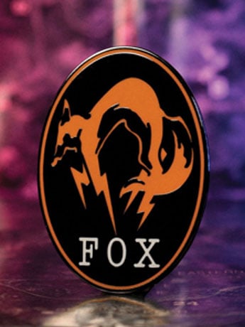 Metal Gear Solid Delta: Snake Eater FOX Limited Edition Pin Badge