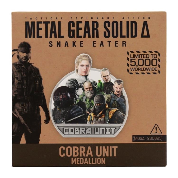 Metal Gear Solid Delta: Snake Eater Cobra Unit Limited Edition Medallion Gallery Image 6