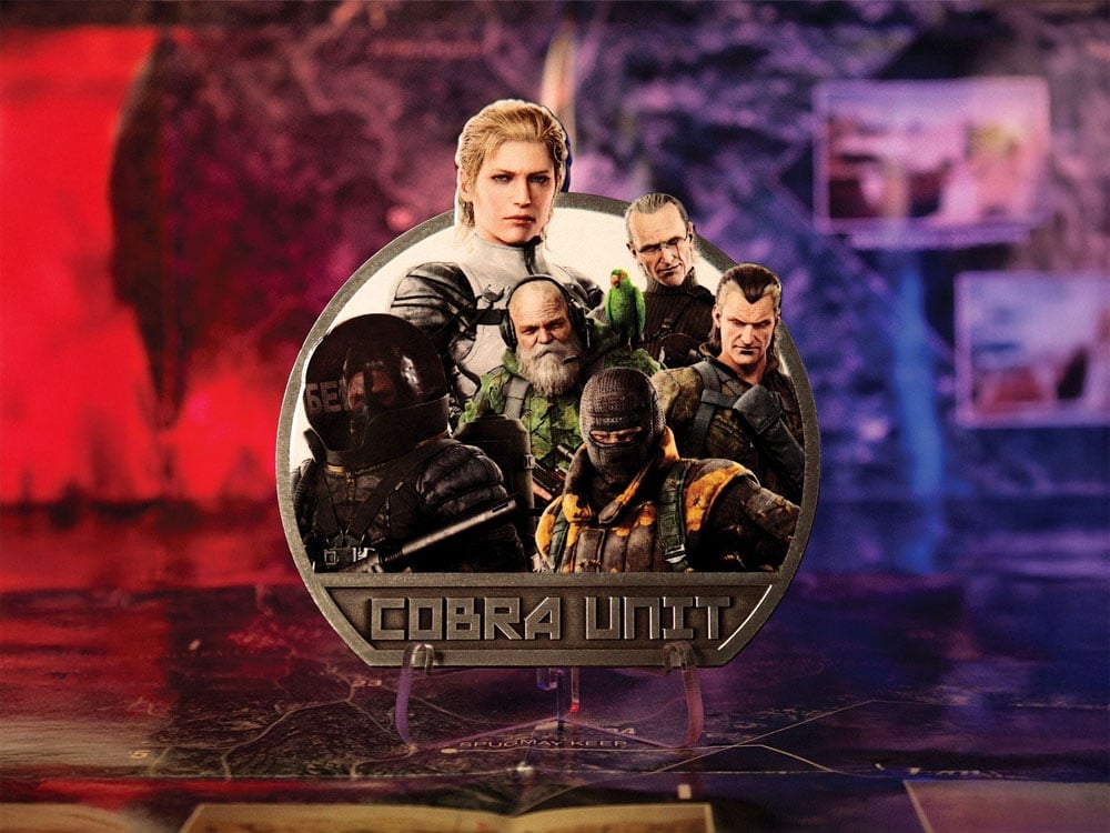 Metal Gear Solid Delta: Snake Eater Cobra Unit Limited Edition Medallion Gallery Image 1