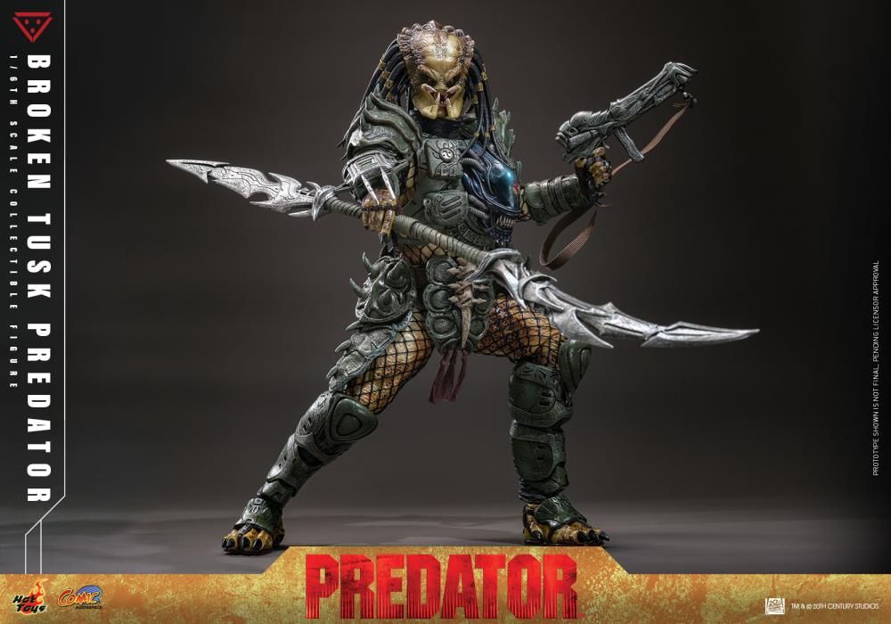 Predator CMS029 Broken Tusk Predator 1/6th Scale Collectible Figure Gallery Image 5