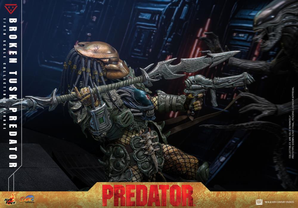 Predator CMS029 Broken Tusk Predator 1/6th Scale Collectible Figure Gallery Image 15