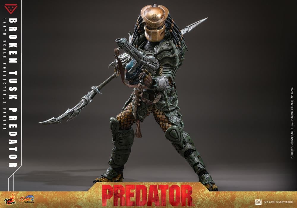 Predator CMS029 Broken Tusk Predator 1/6th Scale Collectible Figure Gallery Image 6