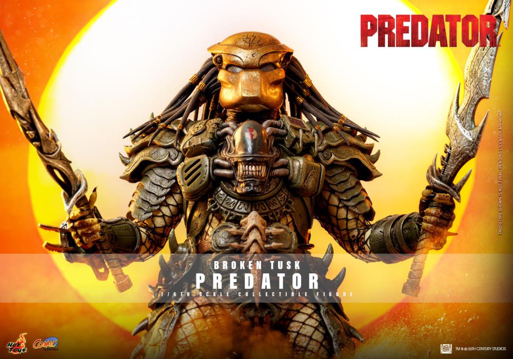 Predator CMS029 Broken Tusk Predator 1/6th Scale Collectible Figure Gallery Image 3