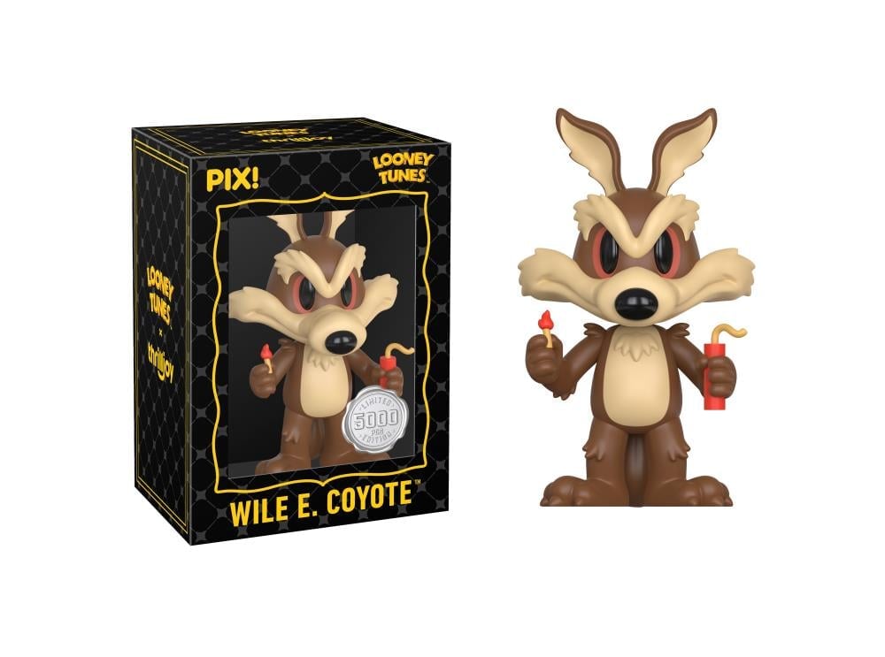 小物 wile_e_coyote57 Amazon.com: Black Leather Looney Tunes Wile E Coyote Keychain